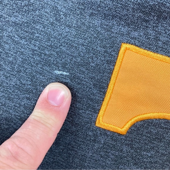 Tennessee Volunteers Vols Hoodie Colosseum Adult Size Medium Gray Orange. - Picture 3 of 8